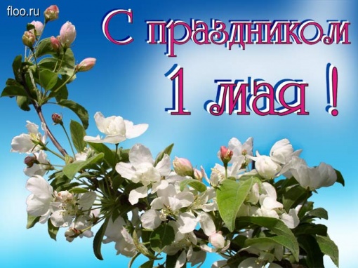 С ДНЕМ ВЕСНЫ И ТРУДА!